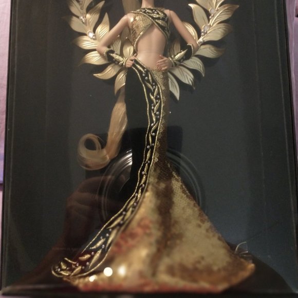 BARBIE Doll GOLDEN LEGACY by BOB MACKIE Gold - Picture 5 of 10